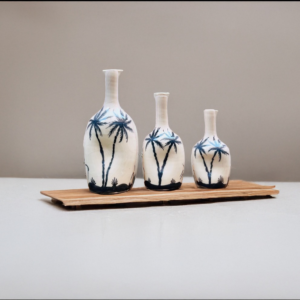VASE ARTISANAL - PALMIERS DU DESERT
