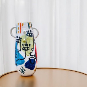 VASE ARTISANAL - L'ART AMAZIGH ABSTRAIT