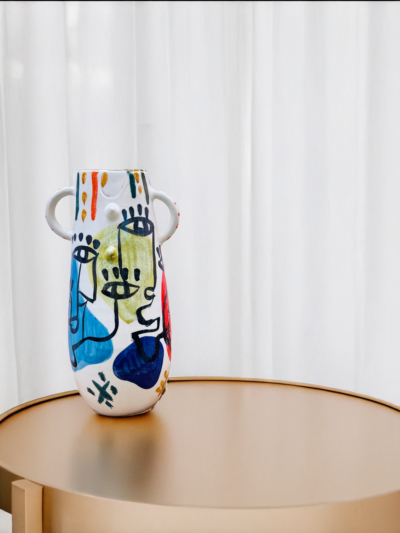 VASE ARTISANAL - L'ART AMAZIGH ABSTRAIT