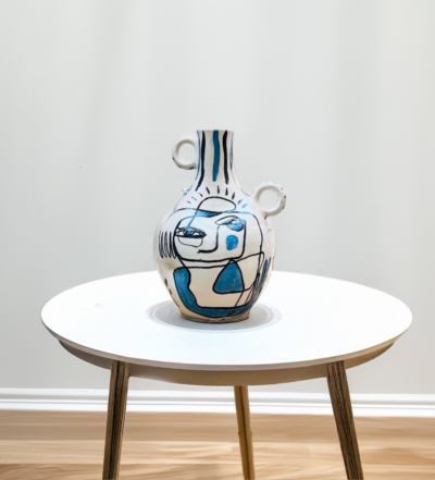 VASE ARTISANAL - LA GLILA ABSTRAITE