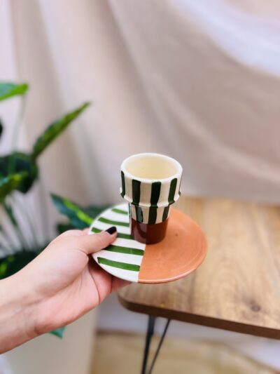 VERRE BELDI - TAMEZRAYT D'OBÉLIX EN VERT