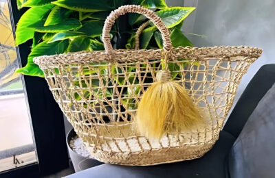 PANIER ARTISANAL EN OSIER