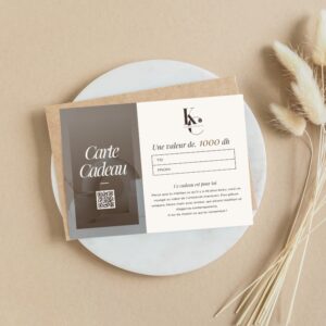 LA CARTE CADEAU KASBAH CRAFTS